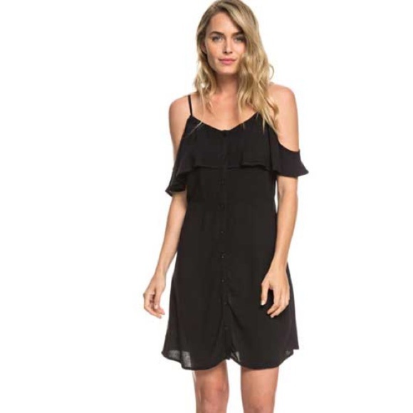 Roxy Hot Spring Streets Strappy Shoulder Ruffle Dress - Picture 5 of 9